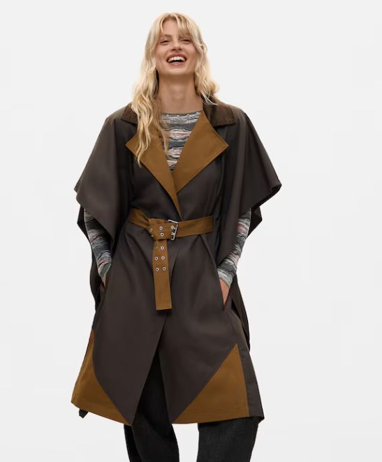 DESIGUAL # PONCHO TRENCHY WAX
