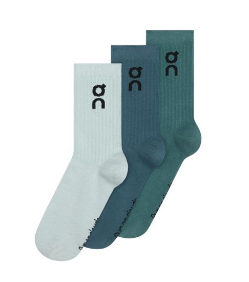 ON #LOGO SOCK HIGH 3P UNISEX BROOK/STORM