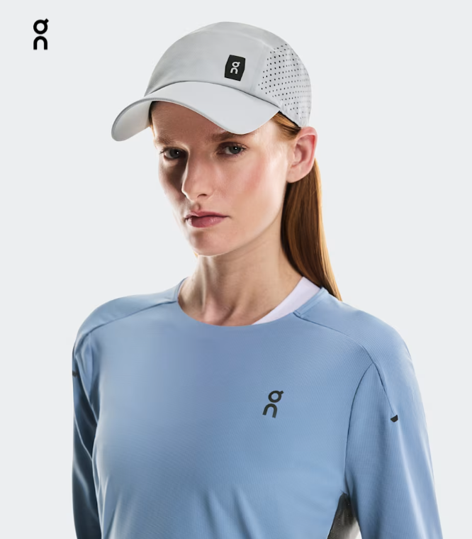 ON RUNNING # CASQUETTE LEGERE GRISE