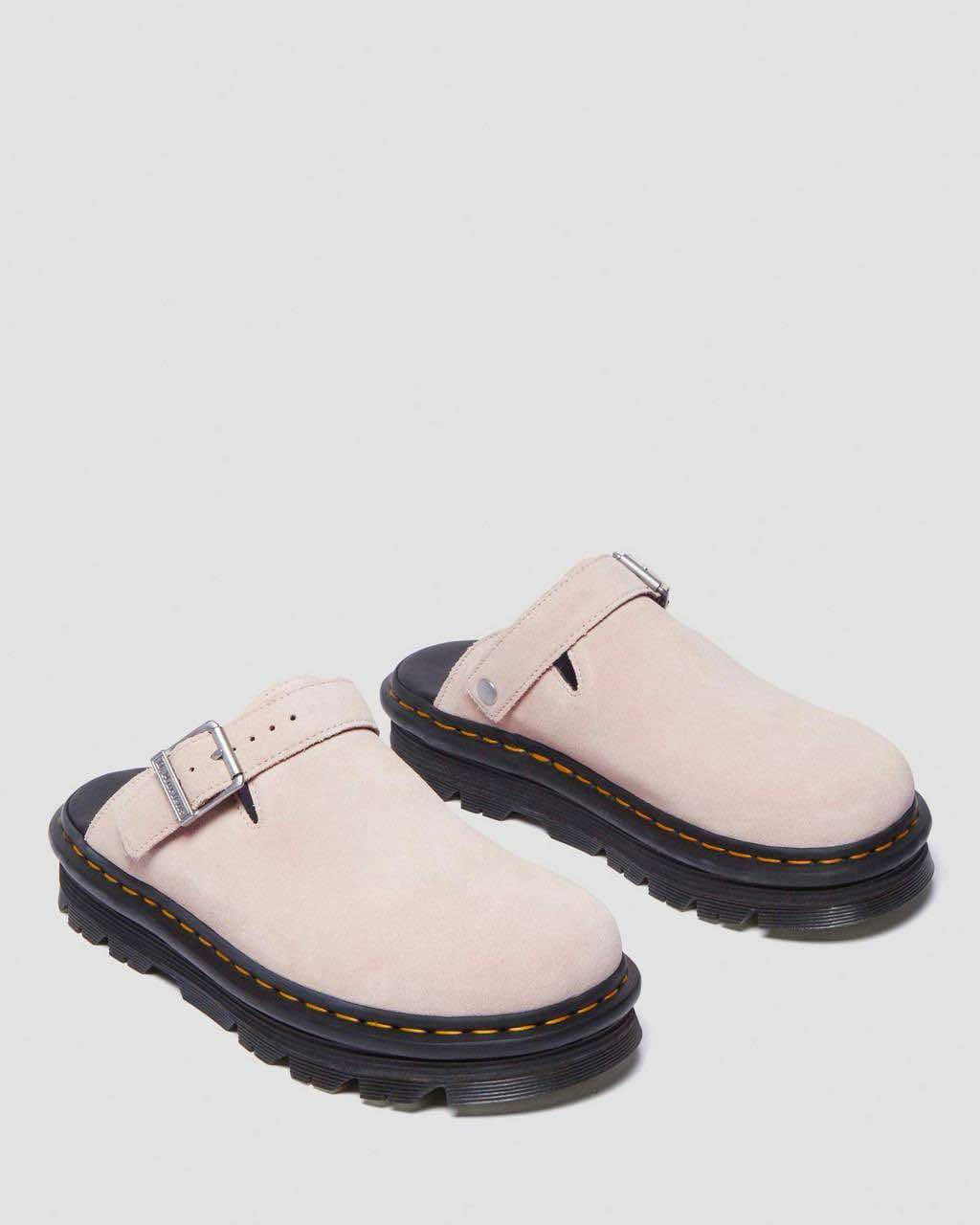 DR MARTENS # ZEBZAG MULE POWDER PINK