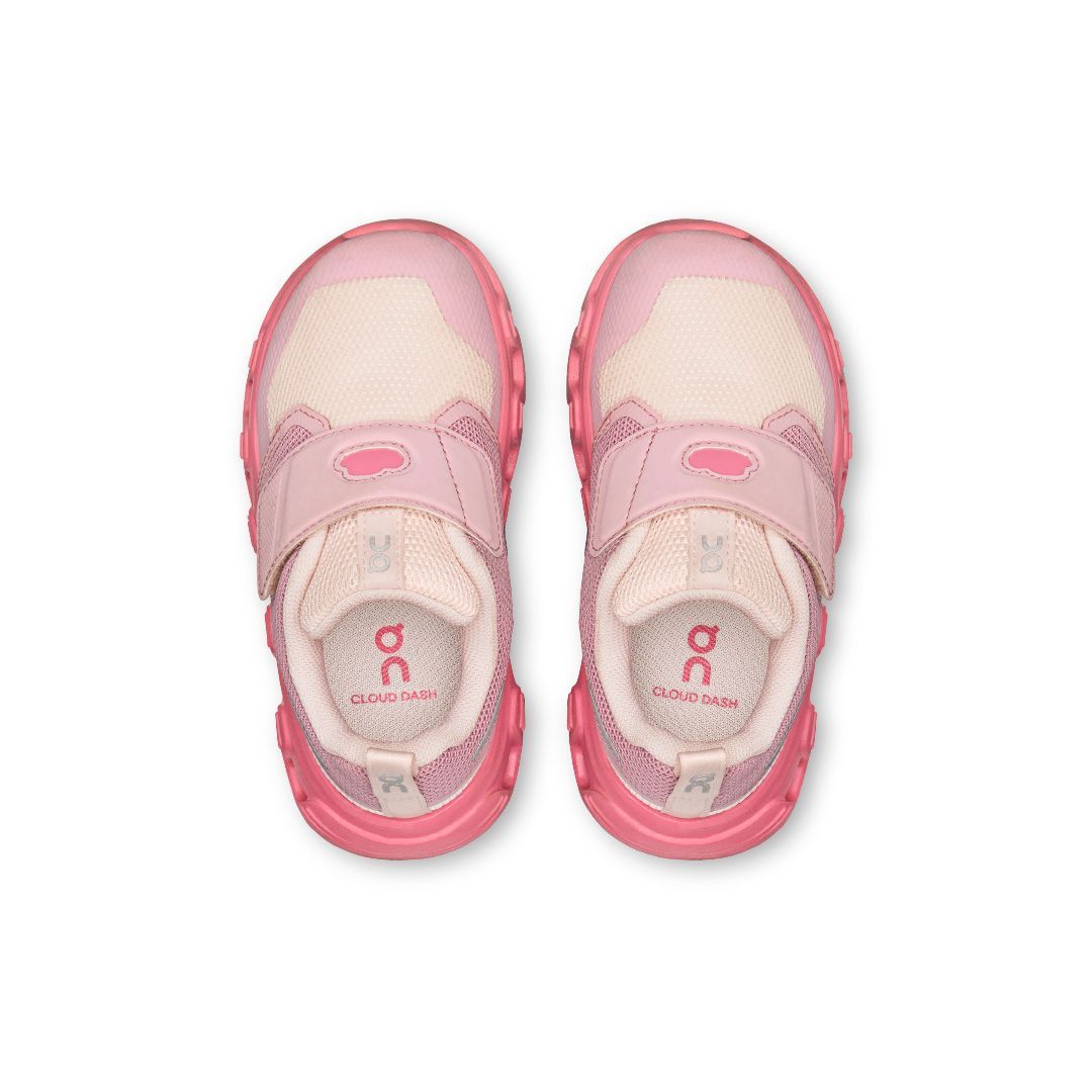 ON #CLOUD DASH TODDLERS ZEPHYR/CAMELLIA