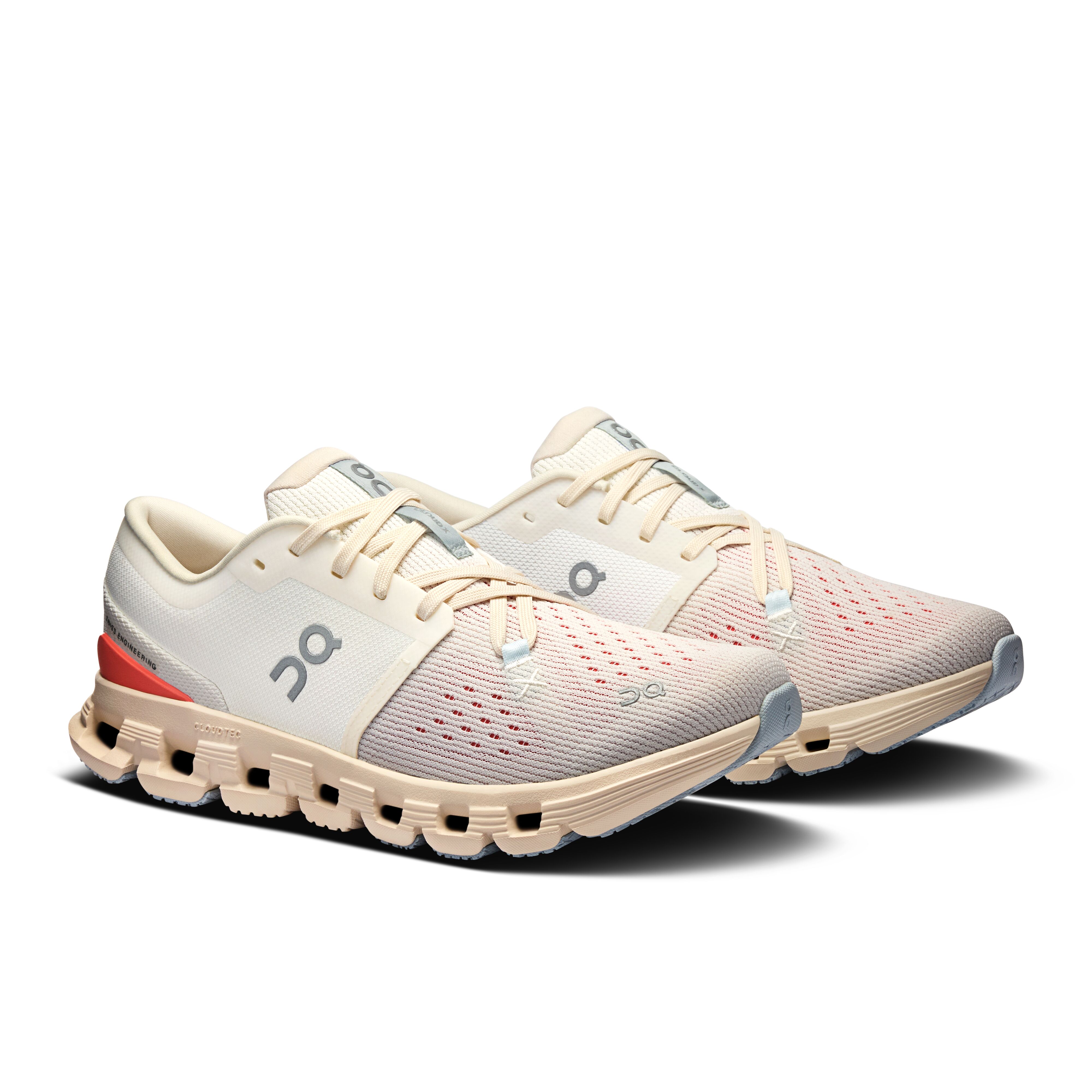ON # CLOUD X4 IVORY / SALMON