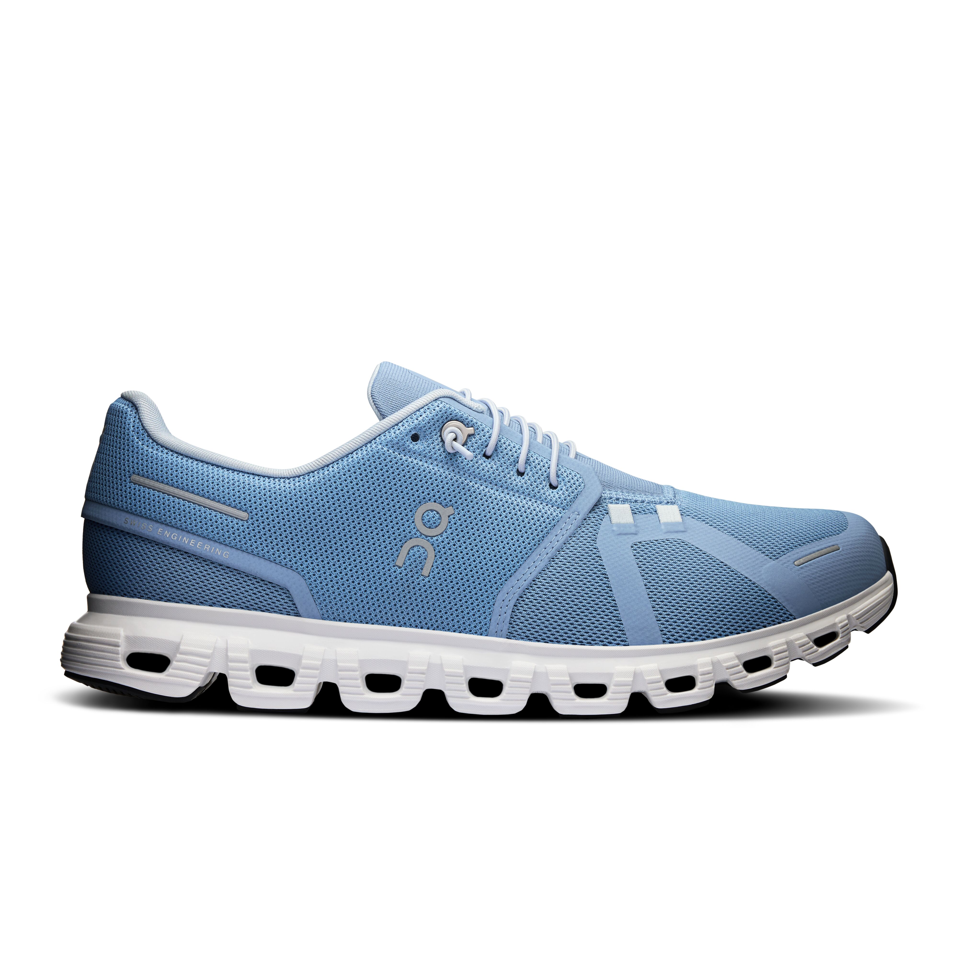 ON # CLOUD 6 CHAMBRAY/WHITE