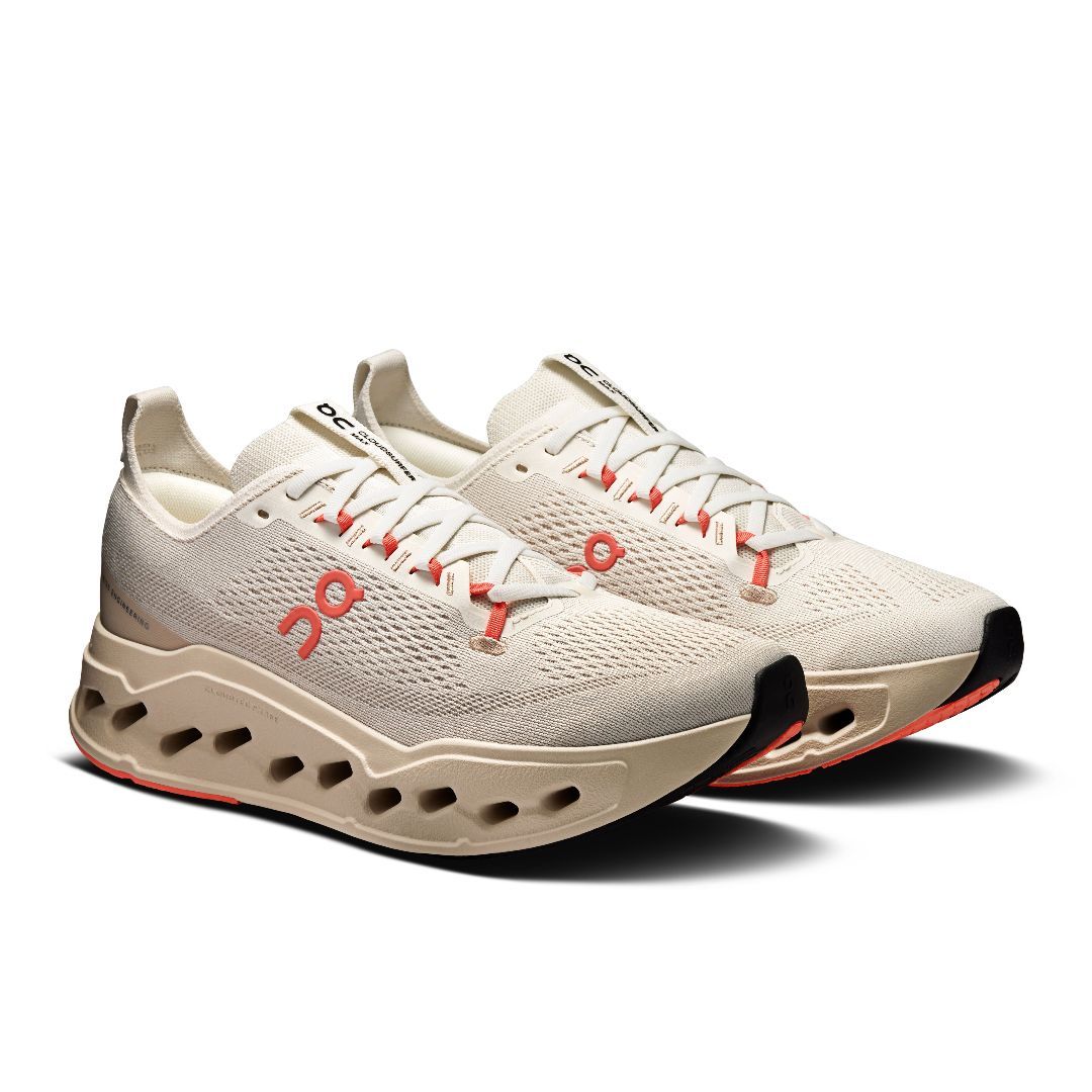 ON # CLOUDSURFER MAX IVORY /SALMON