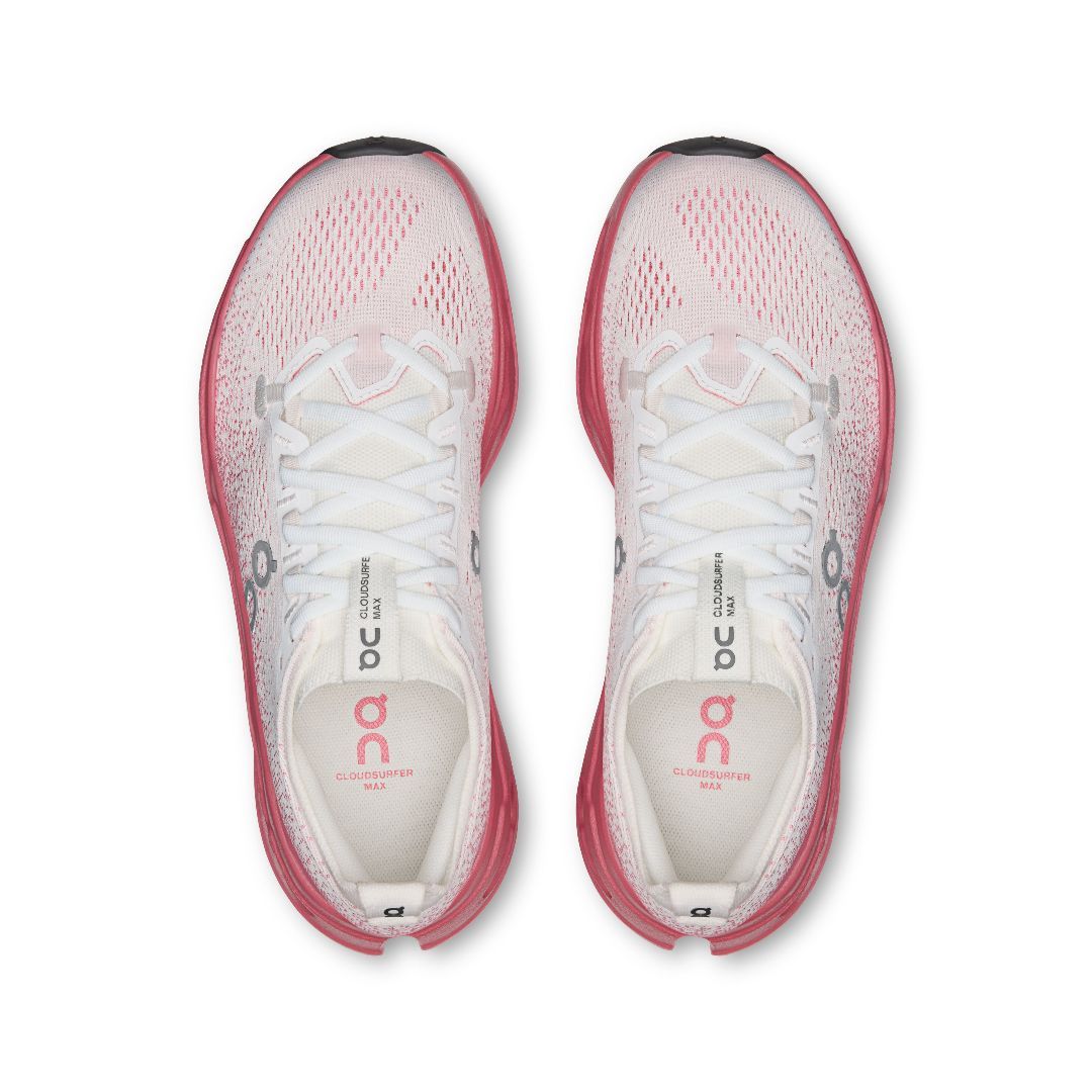 ON #CLOUDSURFER MAX WHITE/CAMELLIA