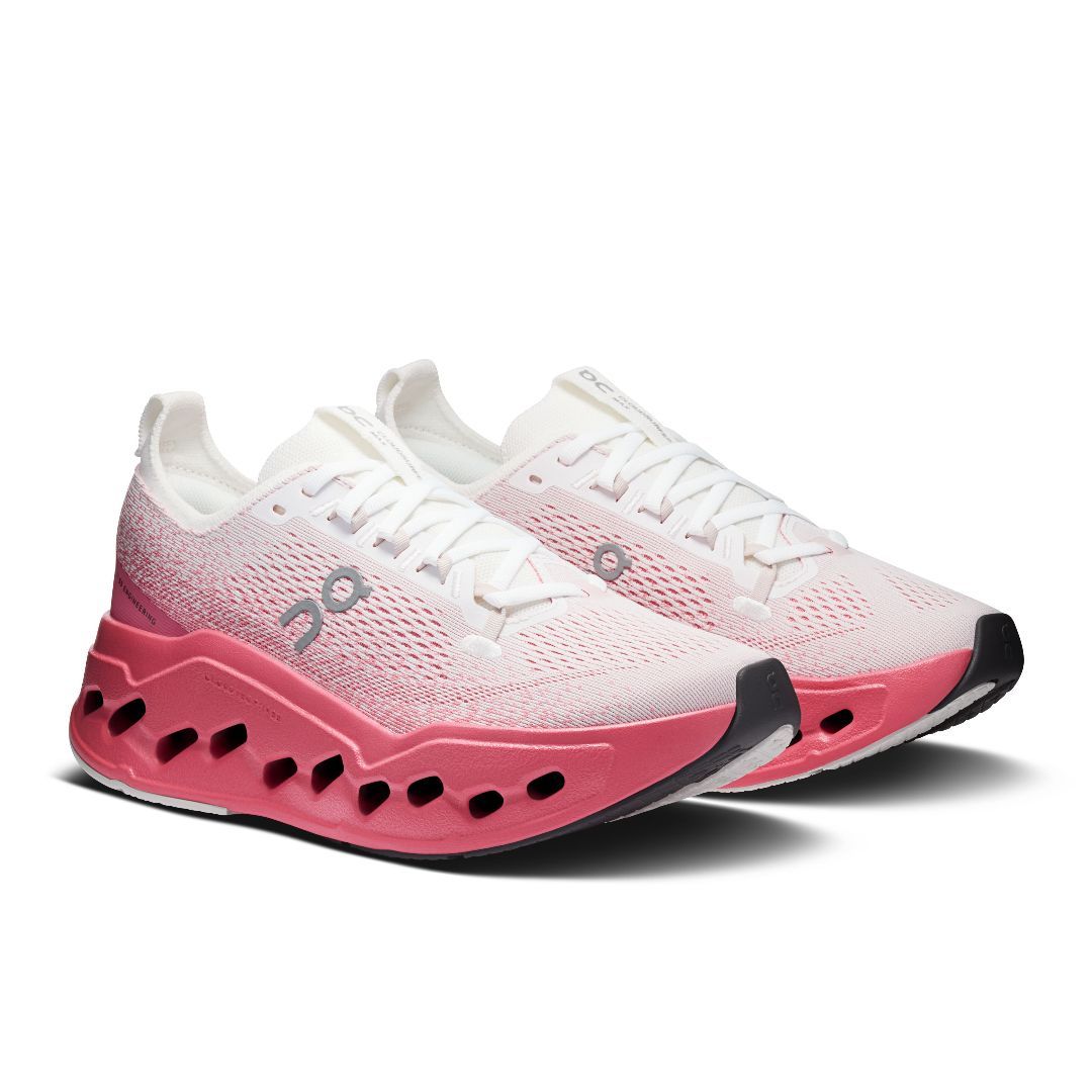 ON #CLOUDSURFER MAX WHITE/CAMELLIA