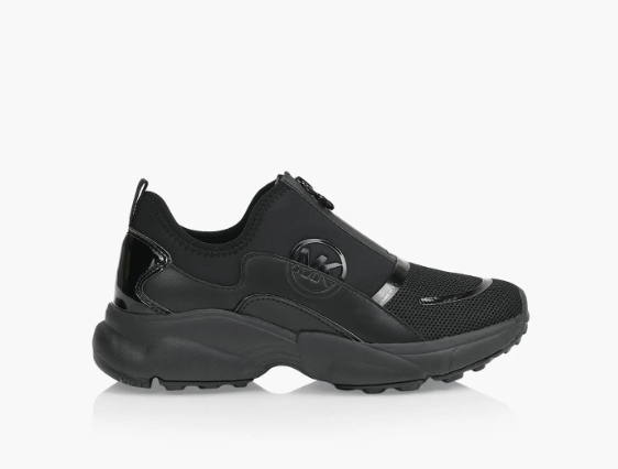 MICHAEL KORS # SAMI ZIP TRAINER NOIR