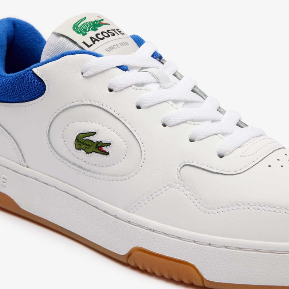LACOSTE # 47SMA0060 BLANC/BLEU