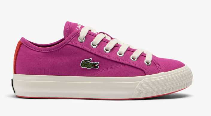 LACOSTE # BACKCOURT ROSE/OFFWHT