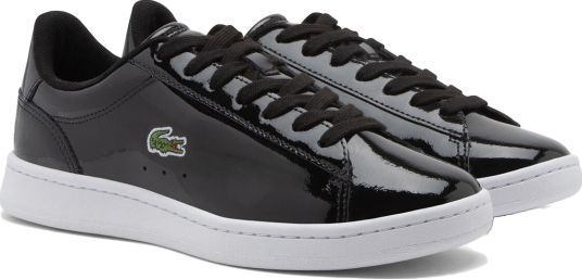 LACOSTE #CARNABY CUIR VERNIS NOIR