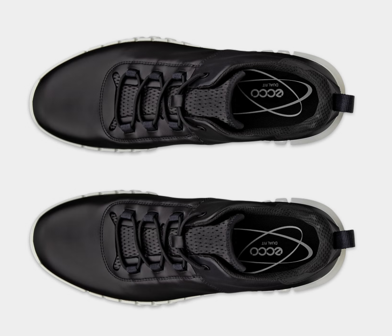 ECCO # GRUUV SNEAKER LEA NOIR