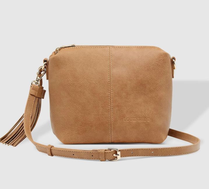 LOUENHIDE # KASEY STRIPE CROSSBODY