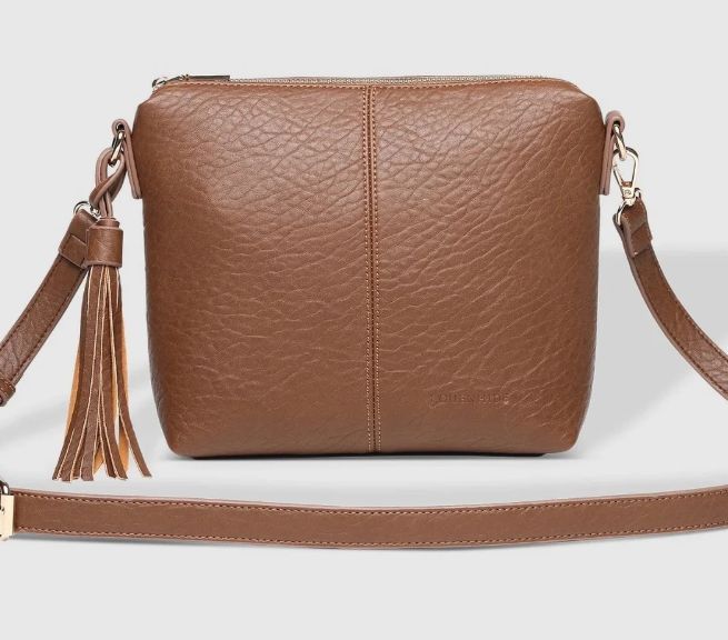 LOUENHIDE # KASEY STRIPE CROSSBODY