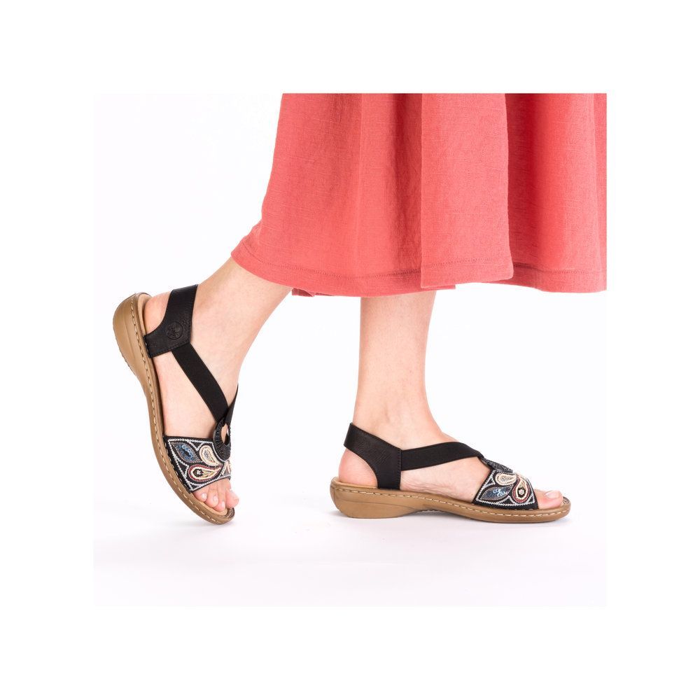 RIEKER # 608B4-00 NOIR