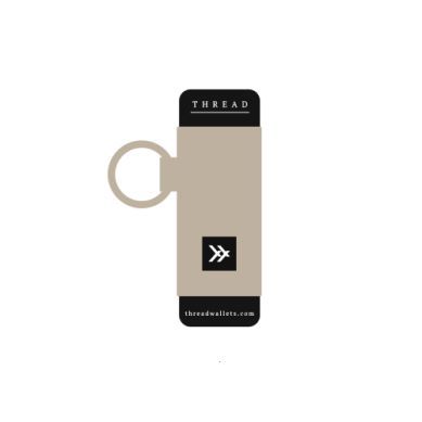 THREAD # LIP BALM HOLDER SAND