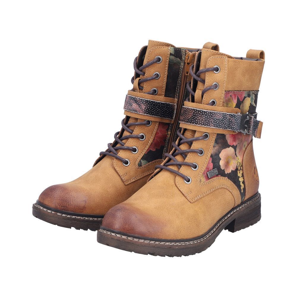 RIEKER #94722-68 TAN MULTI