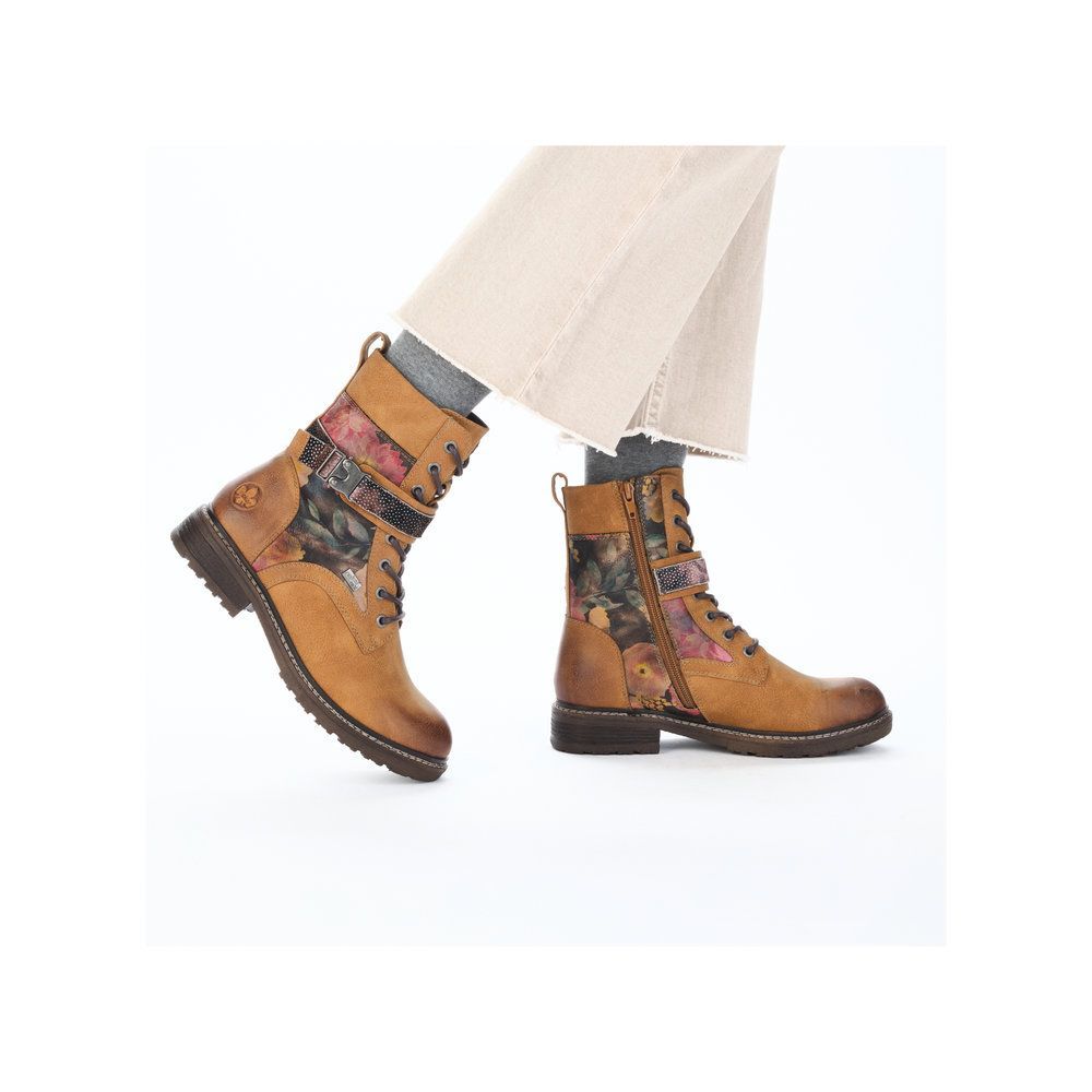 RIEKER #94722-68 TAN MULTI