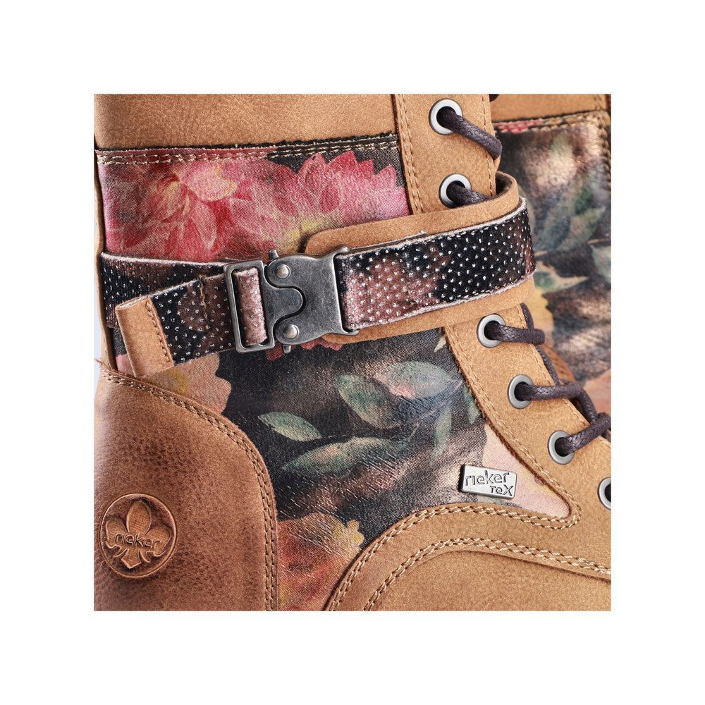 RIEKER #94722-68 TAN MULTI
