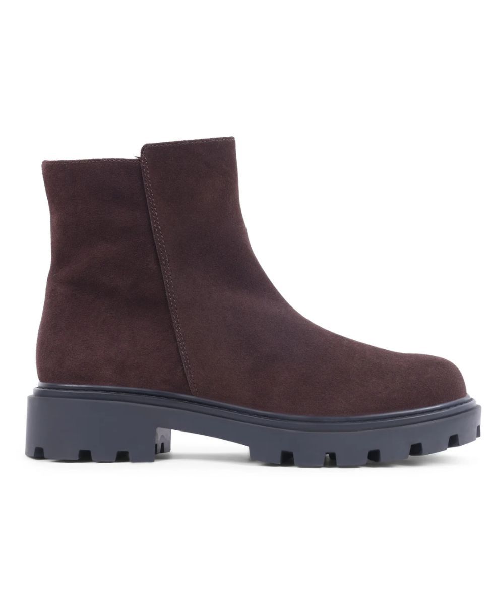 BLONDO # JIANNAS COW SUEDE SHEARLING
