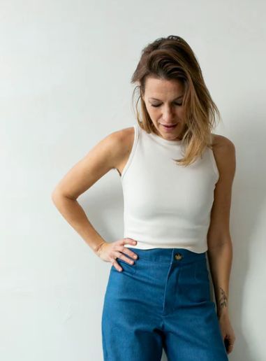 LOUVE # CAMI RIB SCOOP