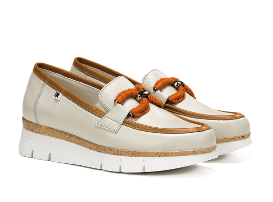 DORKING # D9298 INDIA BLANC/CAMEL
