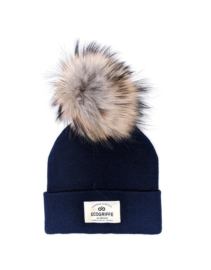 ECOGRIFFE # TUQUE BULLE FOURRURE