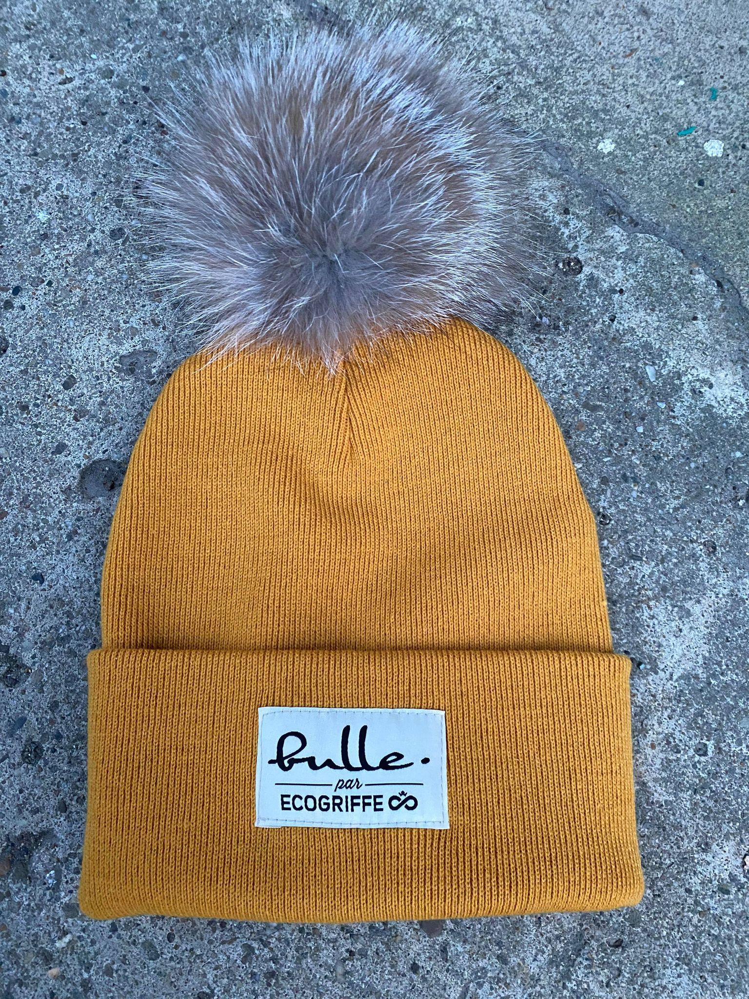 ECOGRIFFE # TUQUE BULLE FOURRURE