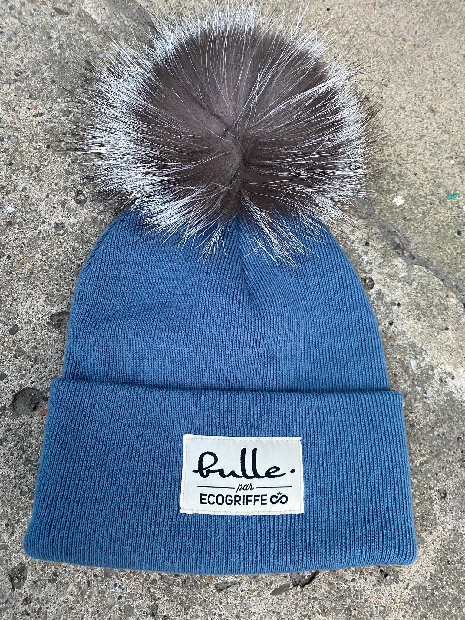 ECOGRIFFE # TUQUE BULLE FOURRURE