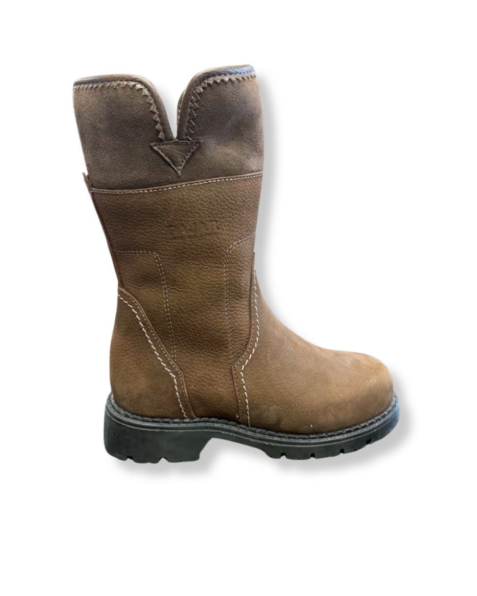 PAJAR # EMMA NUBUCK SUÈDE BRUN MOUTON