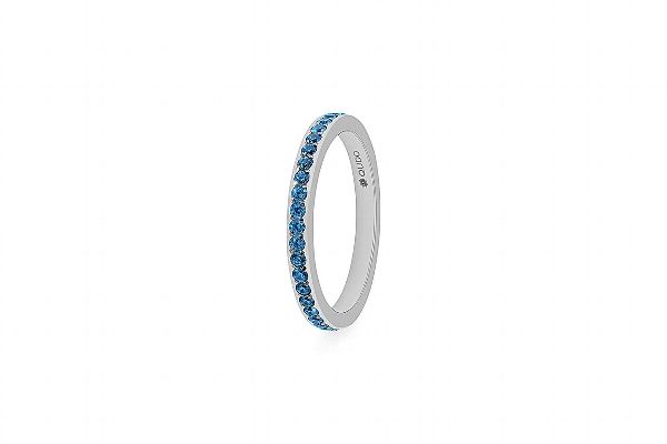 QUDO # RING ETERNITY PIERRE COULEUR