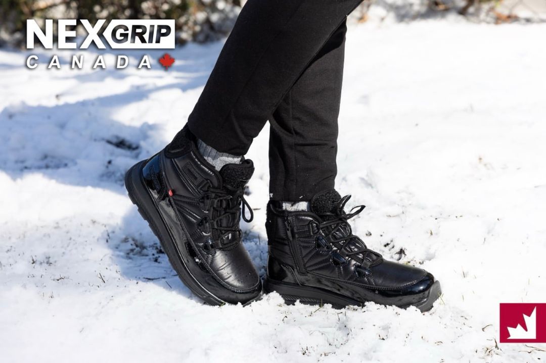 NEXGRIP # ICE WONDER MID NOIR CRAMPONS