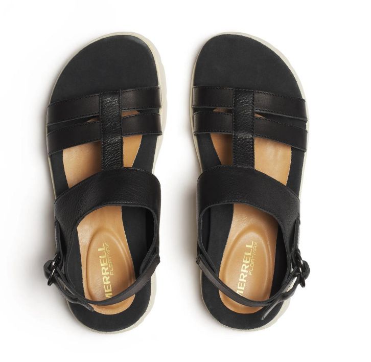 MERRELL # FLEUR LTR BACKSTRAP NOIR