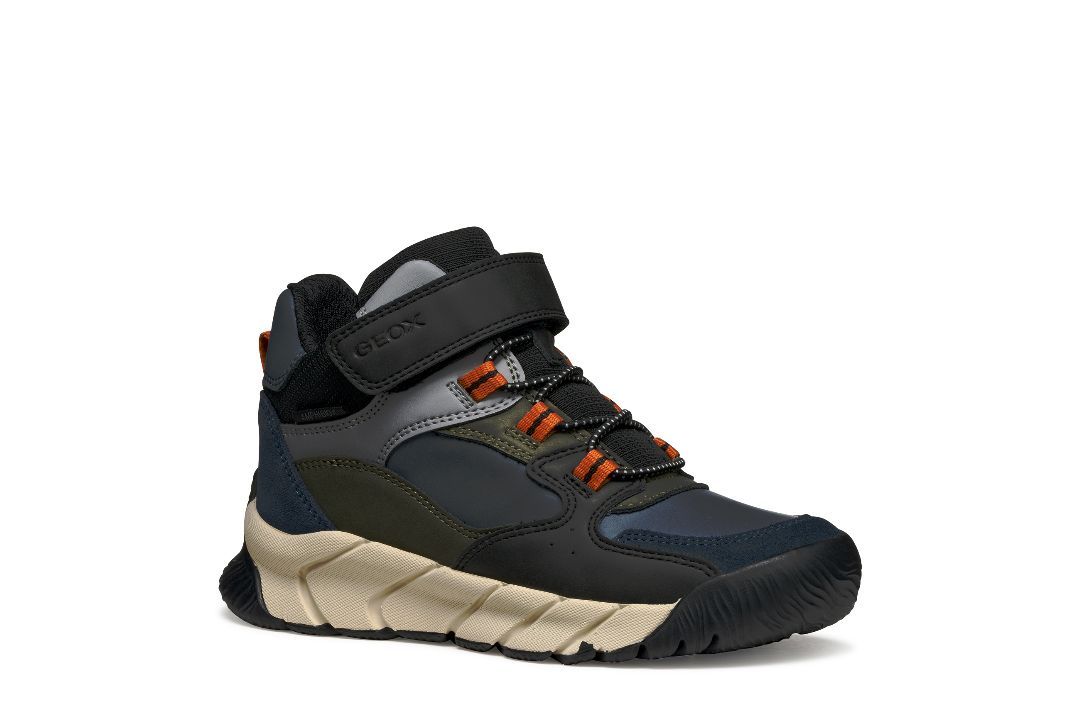 GEOX # FLEXYPER NOIR/VERT/BLEU