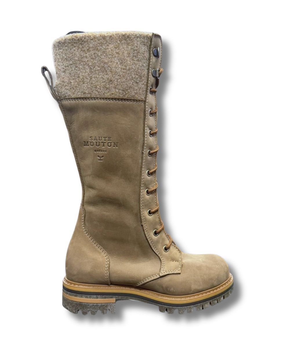SAUTE-MOUTON # LOIKA OLIVE / TAUPE
