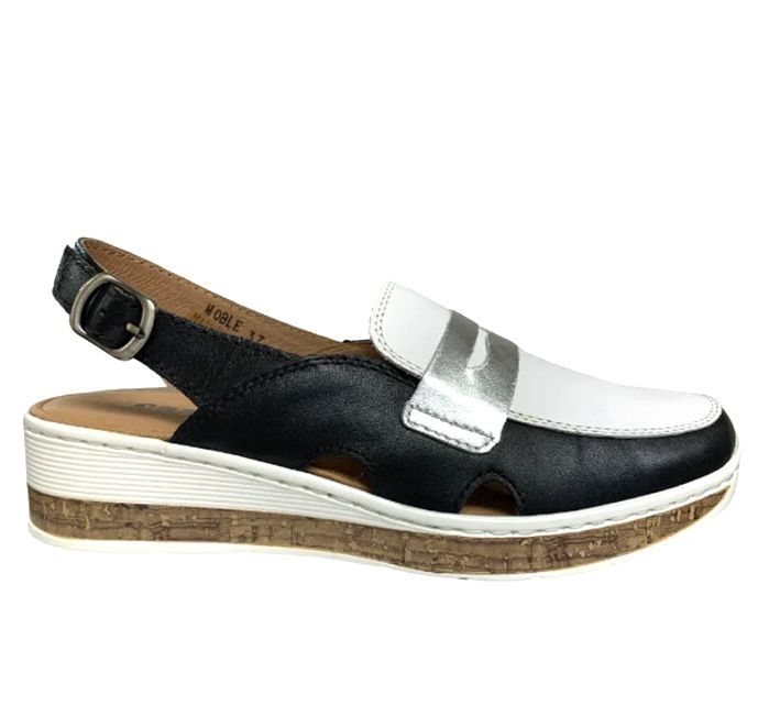 CASSINI # MOBLE NOIR/ARGENT/BLANC