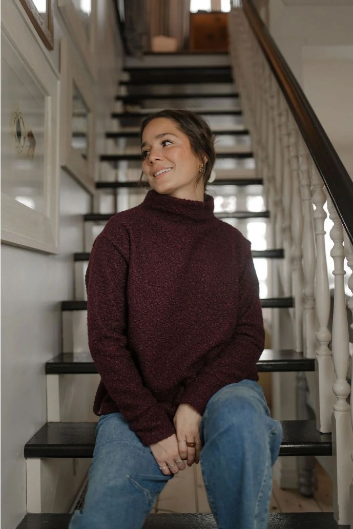 LOUVE # FUNNEL BOUCLÉ OLIA