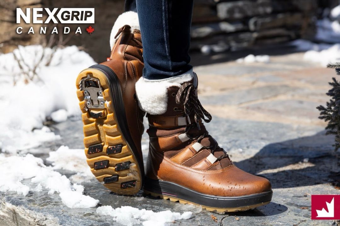 NEXGRIP # ICE NOMADE CRAMPONS COGNAC