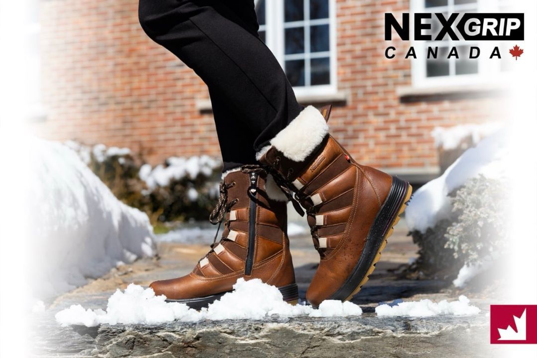 NEXGRIP # ICE NOMADE CRAMPONS COGNAC