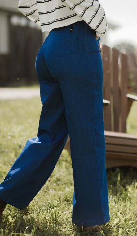 LOUVE # PANTALON LARGE À PINCES