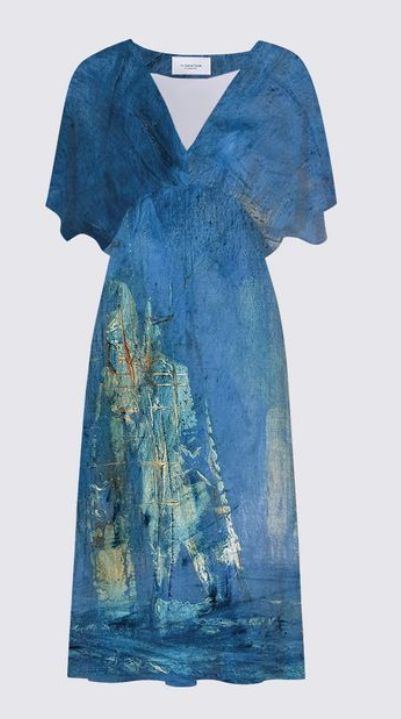 SOPHIE LAMBERT # ROBE SARAH CE BLEU
