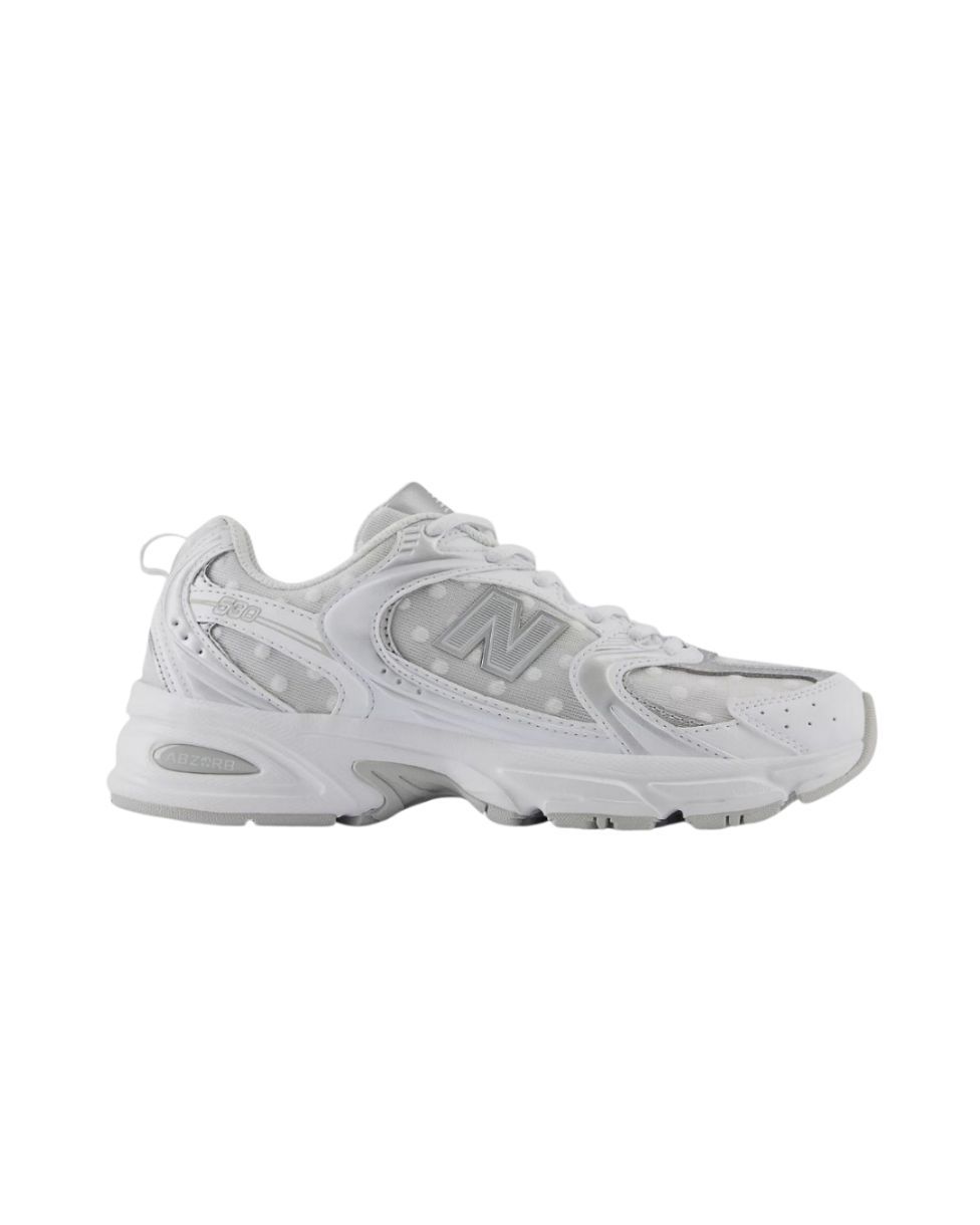 NEW BALANCE # U530 ARGENTÉ À POIS