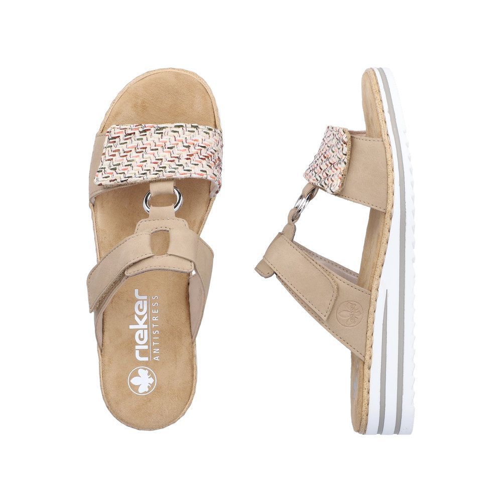 RIEKER # V06P9-60 BEIGE MULTI