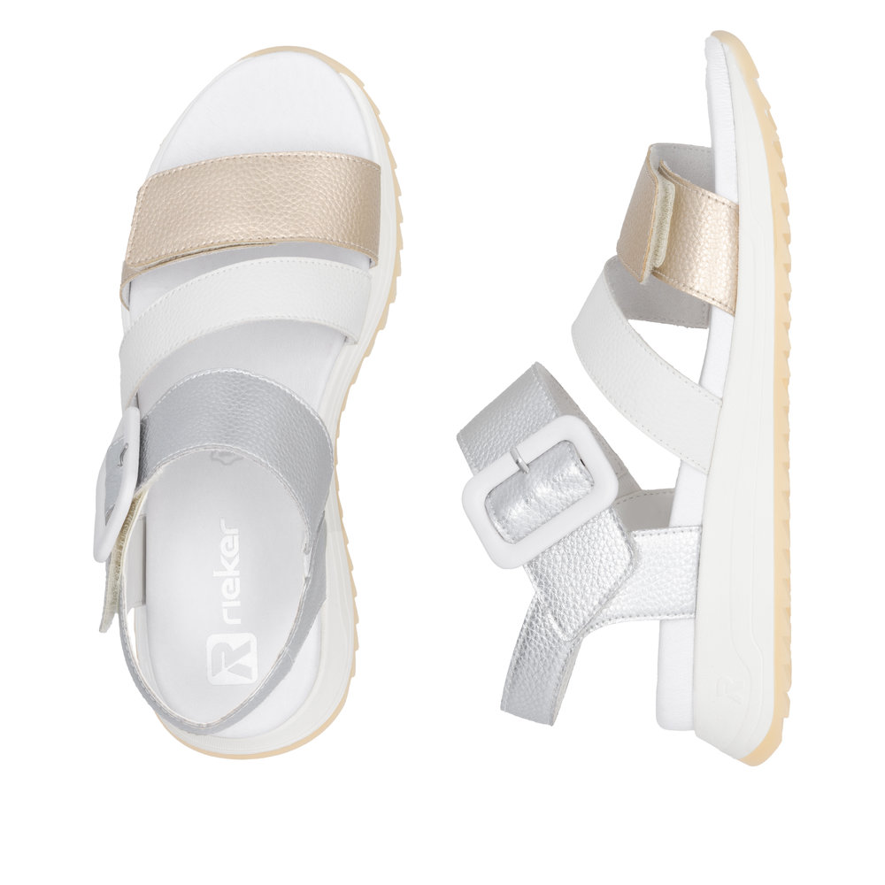 RIEKER # W2950-90 BLANC/DORÉ