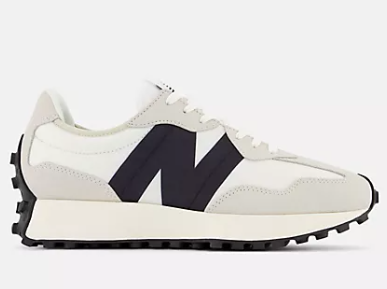 NEW BALANCE # 327 BLANC/NOIR