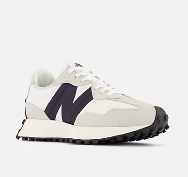 NEW BALANCE # 327 BLANC/NOIR