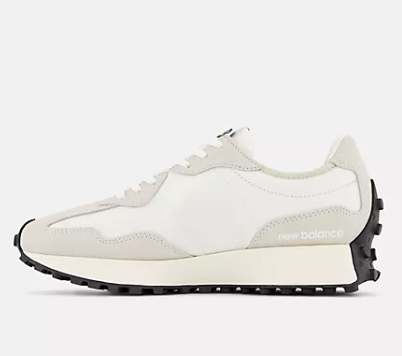 NEW BALANCE # 327 BLANC/NOIR