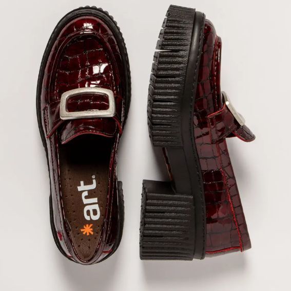 ART # X1372 CROCO BORDEAUX